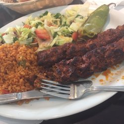 Restaurant TGV - Adona kebab with salad
