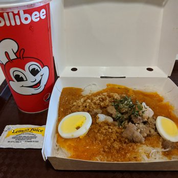 Jollibee - Palabok fiesta with drink - Chicken Shop Near Me - Honolulu, Hawaii Jollibee - Palabok fiesta with drink - Chicken Shop Near Me - Honolulu, Hawaii