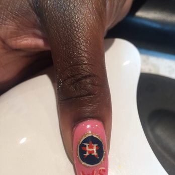 Lovely Nails - Decorative designs, completed without a stencil! Anything you can dream of they can do!!! - Nail Salons Near Me - Humble, Texas Lovely Nails - Decorative designs, completed without a stencil! Anything you can dream of they can do!!! - Nail Salons Near Me - Humble, Texas