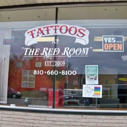 Tattoos At the Red Room - Storefront
