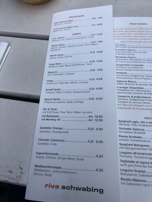 Menu photo 2 riva bar pizzeria Munich, BY Menu photo 2 riva bar pizzeria Munich, BY