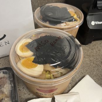 Ten Gu Ramen - Love the containers and bag! - Ramen Near Me - Oceanside, California