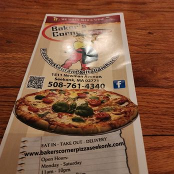 Bakers Corner Pizza - Pizza Near Me - Seekonk, Massachusetts Bakers Corner Pizza - Pizza Near Me - Seekonk, Massachusetts