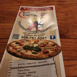 Bakers Corner Pizza