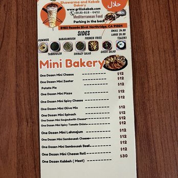 Grillo Bakery Shawarma and Kebob - Persian/Iranian Near Me - Northridge, California