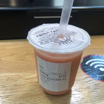 Rabbit Rabbit Tea - Pink guava milk tea! - Coffee & Tea Near Me - Santa Clara, California