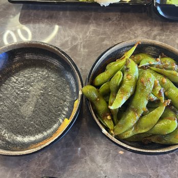 A Sushi and Grill - 2. Spicy Garlic Edamame - Sushi Bars Near Me - Tempe, Arizona A Sushi and Grill - 2. Spicy Garlic Edamame - Sushi Bars Near Me - Tempe, Arizona