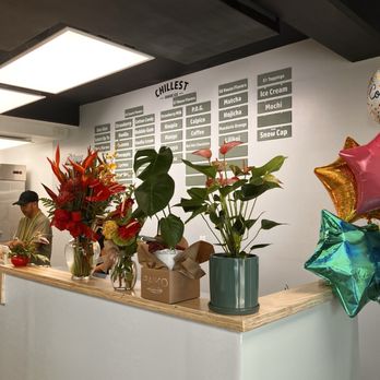 Chillest Shave Ice - Interior/Menu - Shaved Ice Near Me - Honolulu, Hawaii