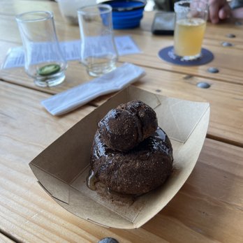 Desert Door - Interesting Donut from truck - Distilleries Near Me - Driftwood, Texas Desert Door - Interesting Donut from truck - Distilleries Near Me - Driftwood, Texas