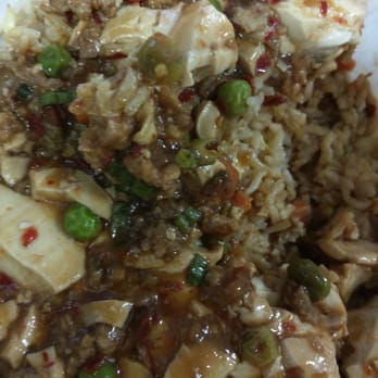 Yummy Cafe - Mapo tofu. Just ok... I think there's better elsewhere - Szechuan Near Me - State College, Pennsylvania