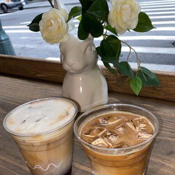 maman - Blueberry cappuccino Iced latte - French Near Me - New York, New York maman - Blueberry cappuccino Iced latte - French Near Me - New York, New York