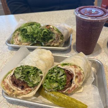 The Root Cellar Cafe and Catering - BLT Caesar and Thai chicken wrap - Breakfast & Brunch Near Me - Chapel Hill, North Carolina The Root Cellar Cafe and Catering - BLT Caesar and Thai chicken wrap - Breakfast & Brunch Near Me - Chapel Hill, North Carolina