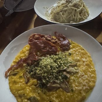 Fete - Risotto and carbonara - New American Near Me - Honolulu, Hawaii