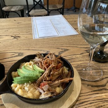 A Matter of Taste - Mac and cheese with special house pulled pork - Wine Bars Near Me - Ripon, California