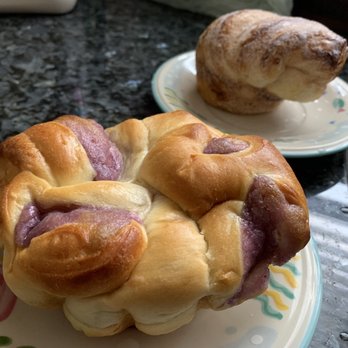 The Bread Basket - Found Ube pastry forgot the name. It was quite yummy. - Bakeries Near Me - Daly City, California