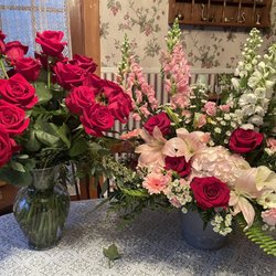 Lougee & Frederick's - Two floral arrangements
