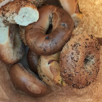 Bagel Boss - Could not wait to dig in! Dozen bagels - Bagels Near Me - Burbank, California