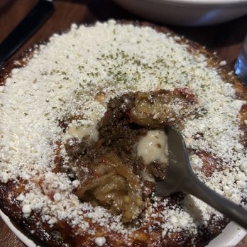 Andros Taverna - Eggplant mousaka - Greek Near Me - Chicago, Illinois Andros Taverna - Eggplant mousaka - Greek Near Me - Chicago, Illinois