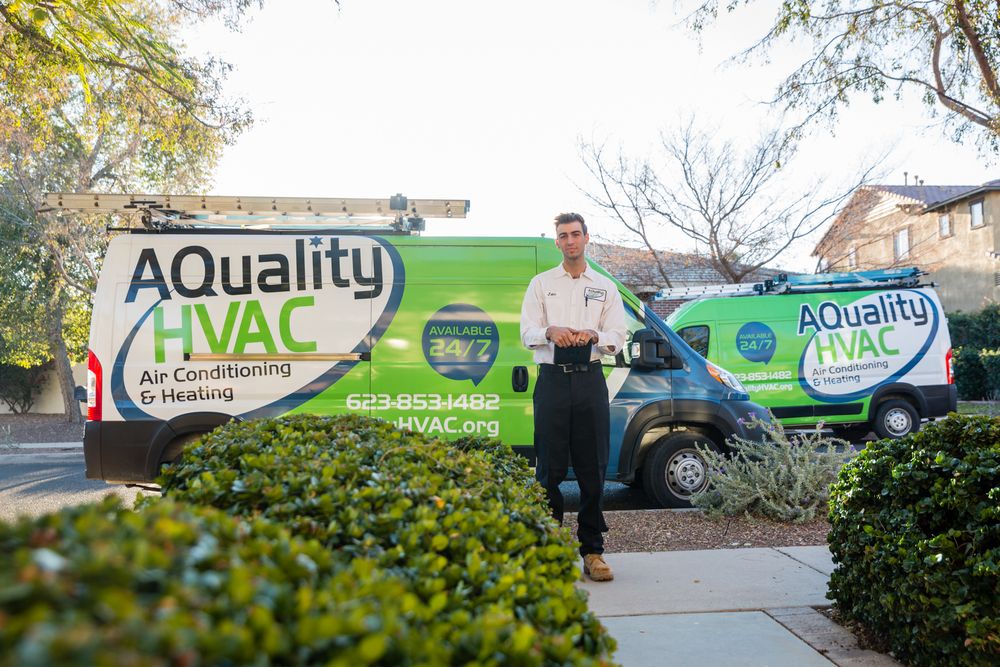 Slide of A Quality HVAC and Plumbing Services