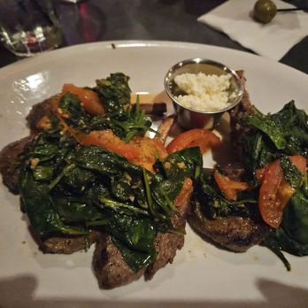 Luigi's Original Restaurant - Lamb Chops w spinach - Pizza Near Me - Harrison Township, Michigan