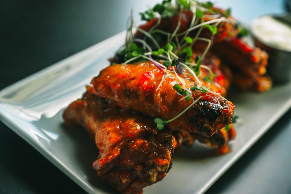 Food from Boston Restaurant Bar and Grill