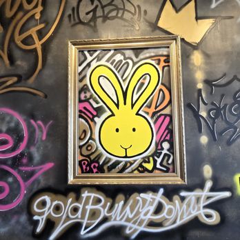 Gold Bunny Donut - Wall art - Donuts Near Me - Duluth, Georgia Gold Bunny Donut - Wall art - Donuts Near Me - Duluth, Georgia