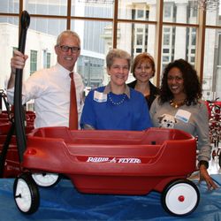 WCF Events - companies that care - building wagons for local charities