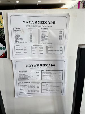 Menu photo 1 Maya's Mercado Prescott Valley, AZ