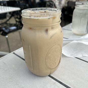 Toast on First - Iced lavender latte - Coffee & Tea Near Me - Whittier, California