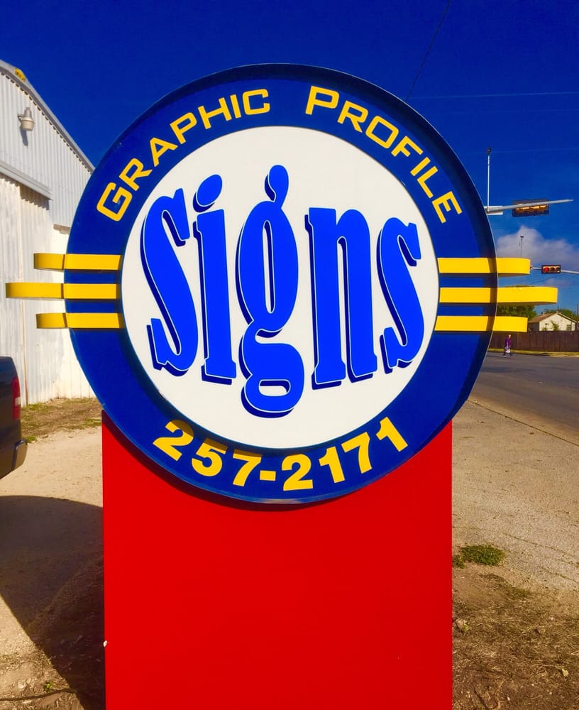 GRAPHIC PROFILE SIGNS 93 Coronado Dr, Kerrville, Texas Signmaking