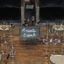 Kelleher Family Vineyard - Nice touch for our seated tasting.