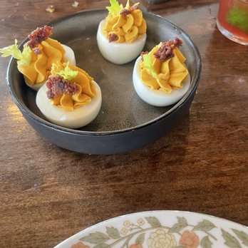 Hatchet Hall - Deviled eggs - Cocktail Bars Near Me - Los Angeles, California