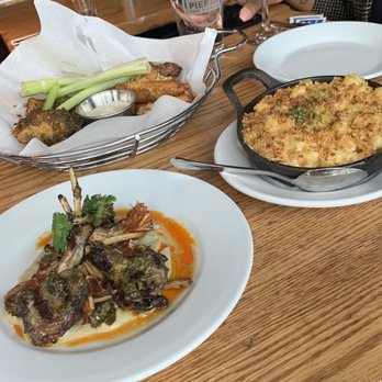 Pier 115 - Lamb Lollipops, Chicken Wings, and Truffle Mac and Cheese - Sports Bars Near Me - Edgewater, New Jersey Pier 115 - Lamb Lollipops, Chicken Wings, and Truffle Mac and Cheese - Sports Bars Near Me - Edgewater, New Jersey
