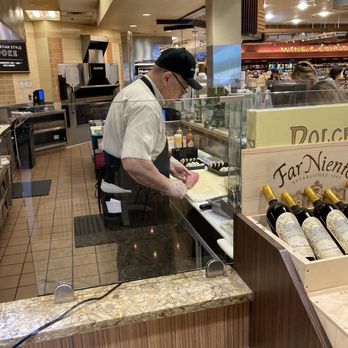 Bristol Farms - Rick, the Sushi Master trimming Yellowtail for my special order - Beer, Wine & Spirits Near Me - Palm Desert, California