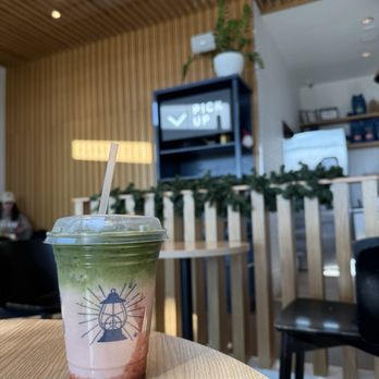 Merit Coffee - Strawberry Matcha - Coffee & Tea Near Me - Dallas, Texas