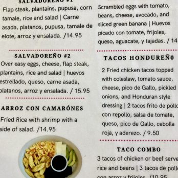 Diner Latino - Menu - Latin American Near Me - Baltimore, Maryland