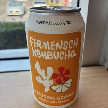 Enchanted Coffee - Hibiscus ginger kombucha (better than the bloom) - Coffee & Tea Near Me - Santa Ana, California