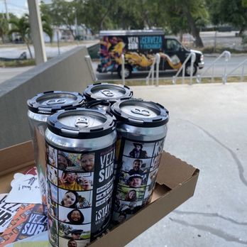 Casa La Rubia - Veza Sur delivery by Kayla, dropping off my Chancletas - Breweries Near Me - Miami, Florida