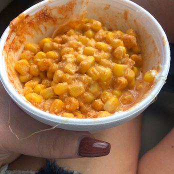 Hotdog And Corn Guy - Elote en Vaso ... delicioso!!! - Hot Dogs Near Me - Houston, Texas