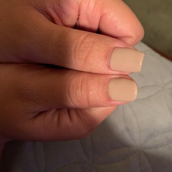 Princess Nail Spa - Left thumb - square Right thing- idk - Nail Salons Near Me - Vancouver, Washington