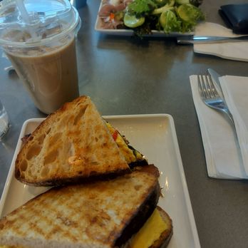 Villa Myriam Roasting - Bacon breakfast Sam, coconut caramel latte, avocado toast - Coffee Roasteries Near Me - Albuquerque, New Mexico