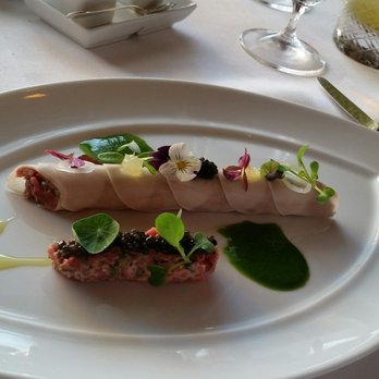La Mer - Beef tartare, heart of palm, watercress puree and aquitaine citrus - French Near Me - Honolulu, Hawaii La Mer - Beef tartare, heart of palm, watercress puree and aquitaine citrus - French Near Me - Honolulu, Hawaii