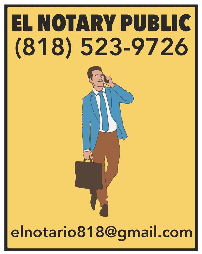 EL NOTARY PUBLIC Request a Quote Los Angeles, California Notaries