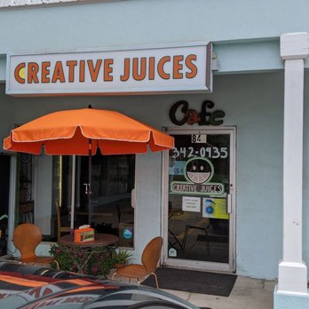 Creative Juices Natural Cafe - outside - Juice Bars & Smoothies Near Me - St Augustine, Florida
