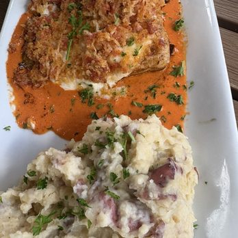 Harry's Seafood Bar & Grille - Andouille crusted grouper - Seafood Near Me - St Augustine, Florida Harry's Seafood Bar & Grille - Andouille crusted grouper - Seafood Near Me - St Augustine, Florida