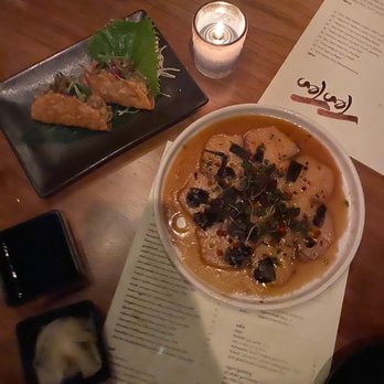 TenTen - Gyoza tacos and Hamachi Carpaccio - Japanese Near Me - Austin, Texas TenTen - Gyoza tacos and Hamachi Carpaccio - Japanese Near Me - Austin, Texas