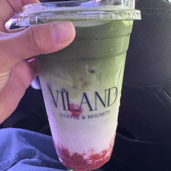 Viland Coffee - Strawberry Matcha Latte - Coffee & Tea Near Me - Westminster, California Viland Coffee - Strawberry Matcha Latte - Coffee & Tea Near Me - Westminster, California