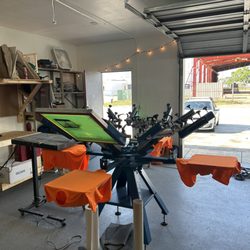 Thorn Prints - Screenprinting press