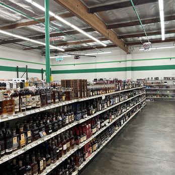 Beverage Warehouse - Aisles of liquor to search what you're looking for - Beer, Wine & Spirits Near Me - Los Angeles, California
