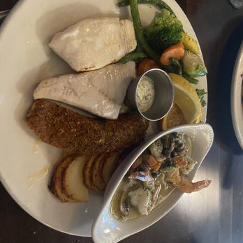 Catch Seafood Bar And Grill - Fish Trio - Seafood Near Me - Paso Robles, California Catch Seafood Bar And Grill - Fish Trio - Seafood Near Me - Paso Robles, California